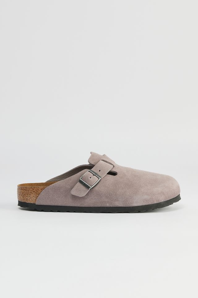 Birkenstock Men's Boston Soft Footbed Suede Clog #1