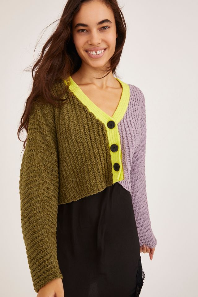 UO Ashlyn Batwing Cropped Cardigan #1