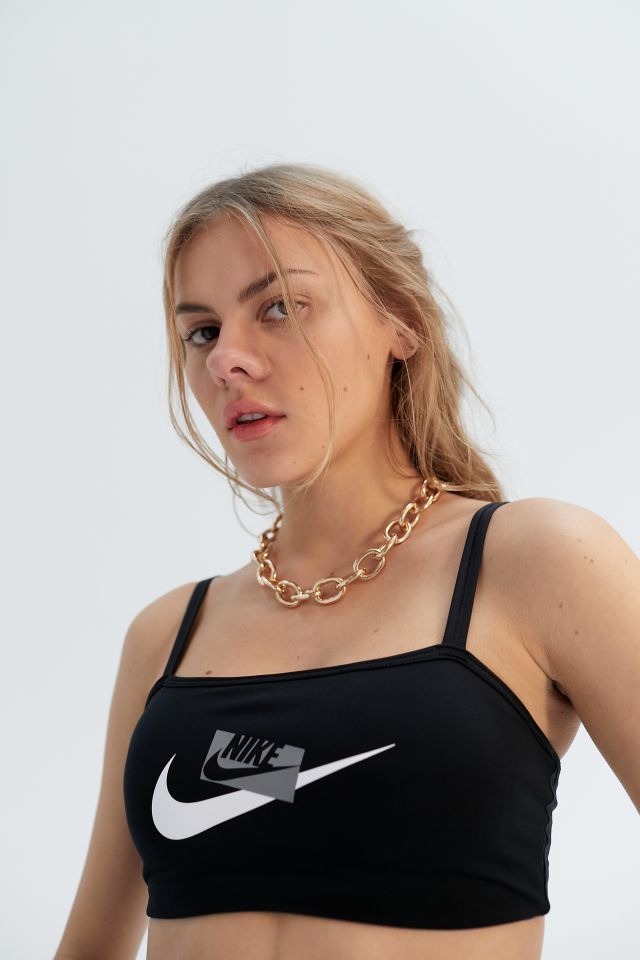 Nike Performance INDY BANDEAU BRA - Light support sports bra