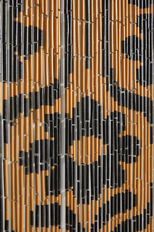 Tullia Floral Bamboo Beaded Curtain #2