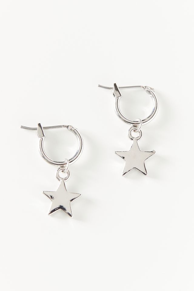 Boucles d'Oreilles Créoles Icône Porte-Bonheur #1