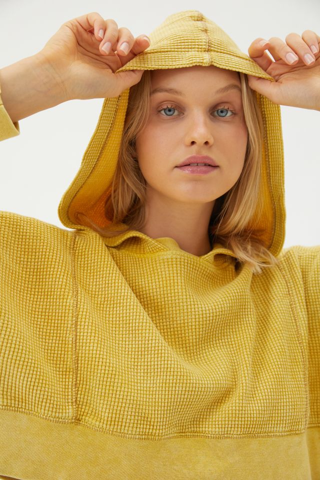 Out From Under Felicity Thermal Cropped Hoodie Sweatshirt #2