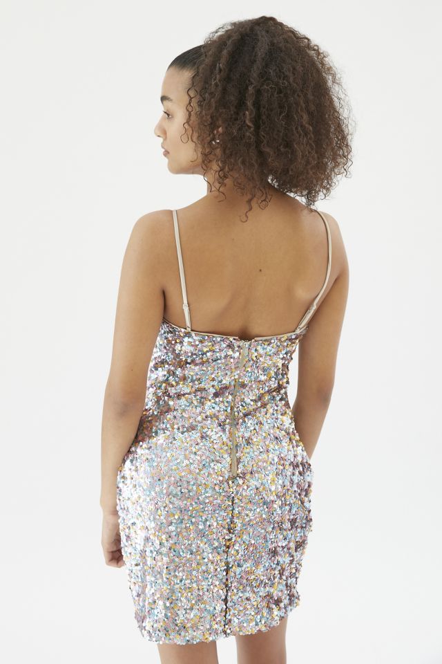 ASTR The Label Dance With Me Sequin Mini Dress #3
