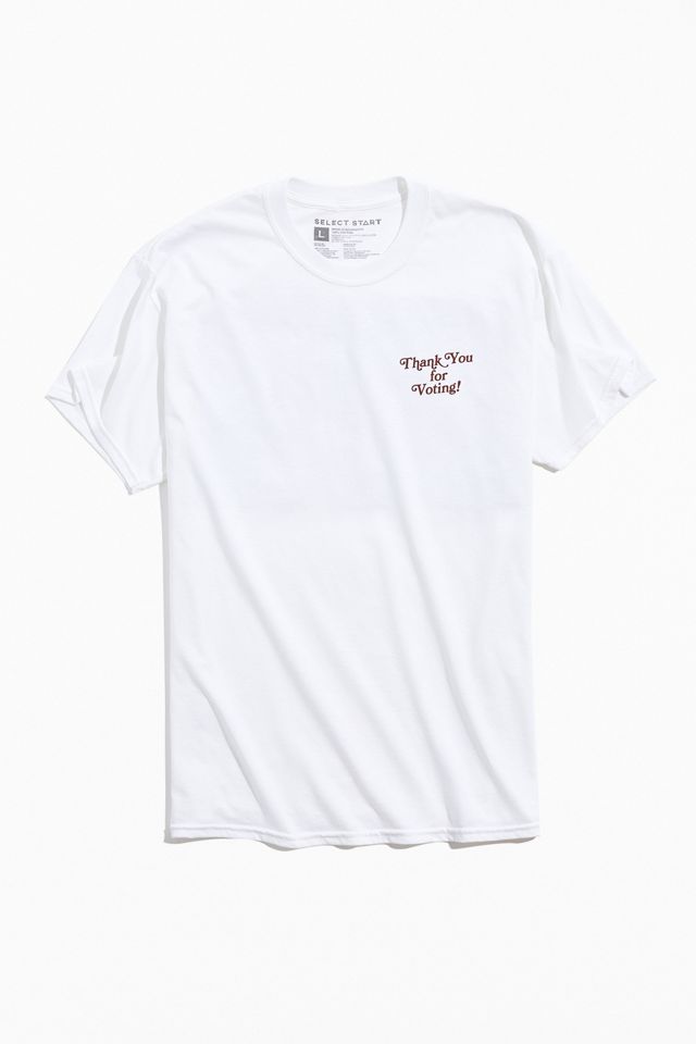 Thank You For Voting Tee #1