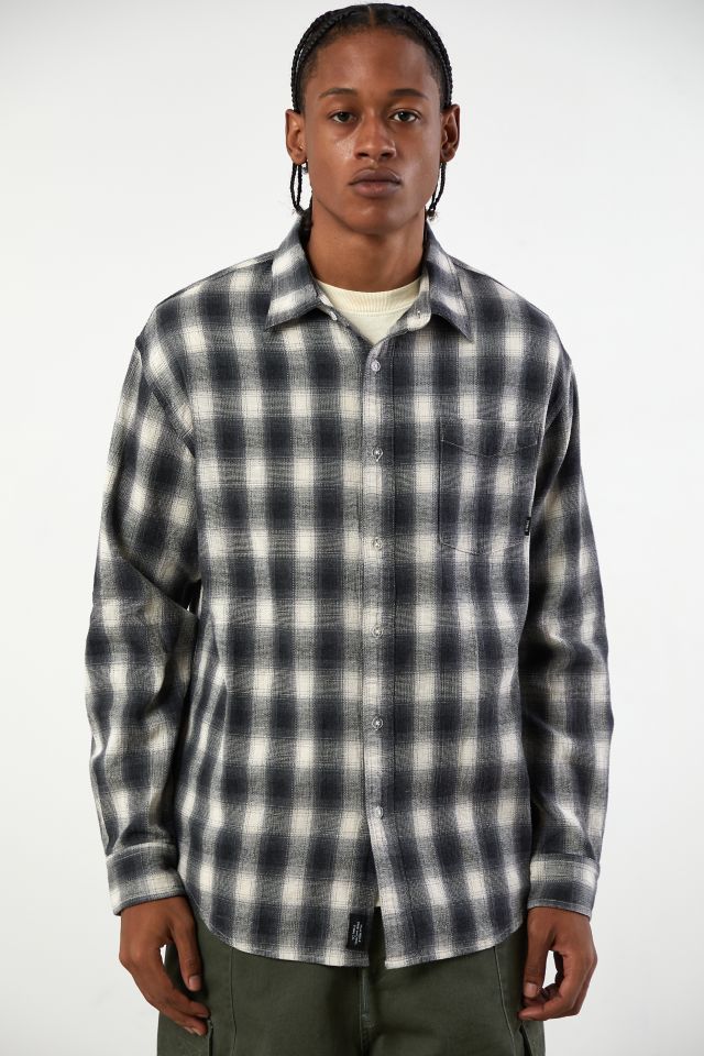THRILLS Angel Check Long Sleeve Shirt | Urban Outfitters