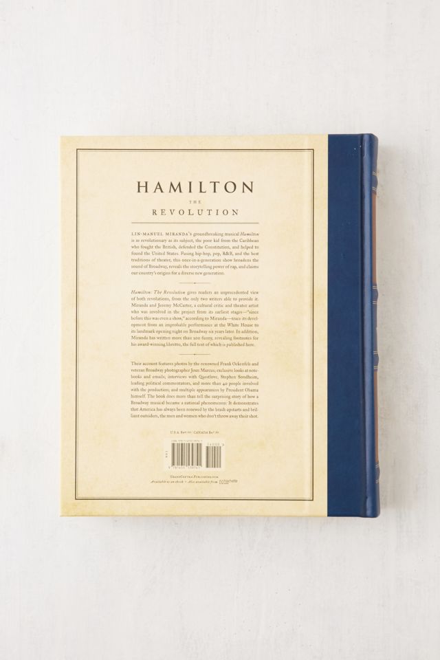 Hamilton the revolution hardcover hot sale
