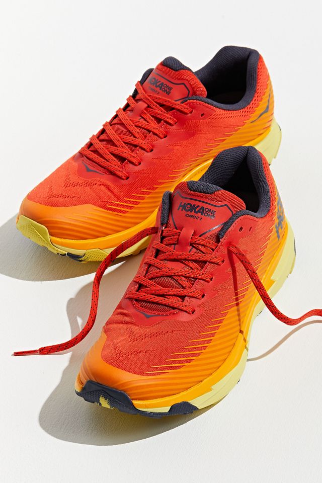 Hoka One One Torrent 2 Mens 10.5 Trail Running Shoes Black Orange 1110496 OSFS HOKA ONE ONE Torrent 2 1110496-FSFF main image 3