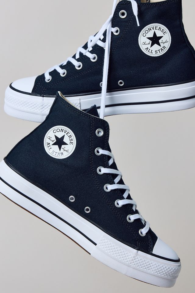 Converse Women's Chuck Taylor All Star Canvas Platform High Top Sneakers #4