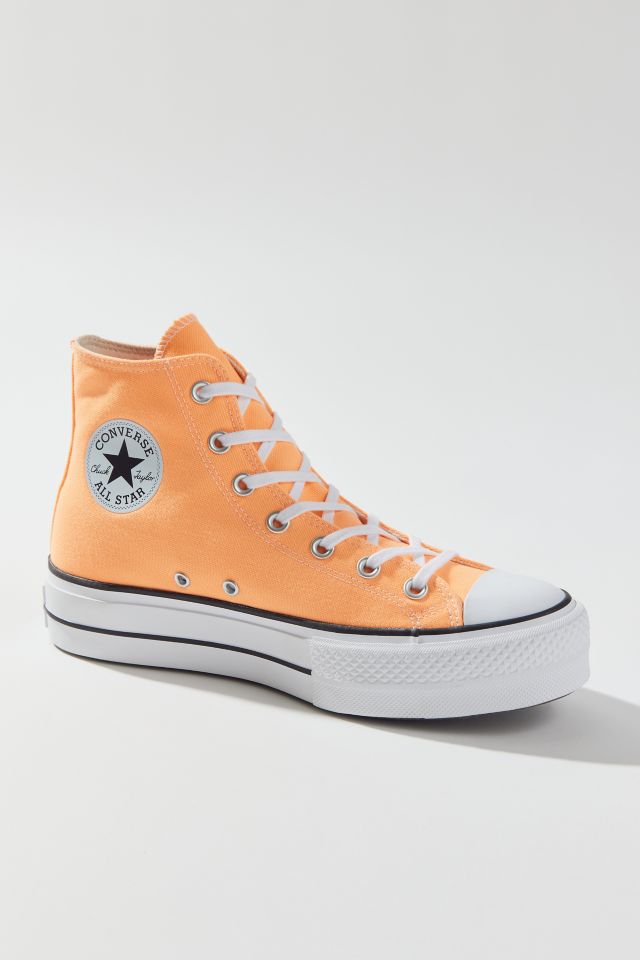 Pastel orange clearance converse