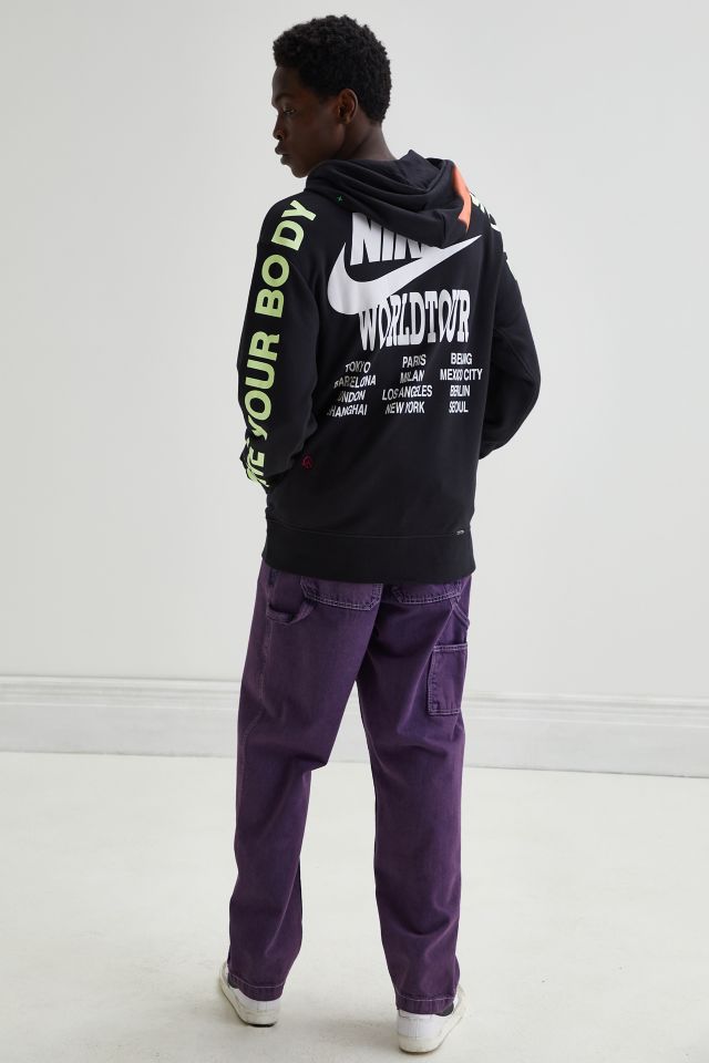 Nike Sportswear Logo Hoodie Graphic Sweatshirt #2