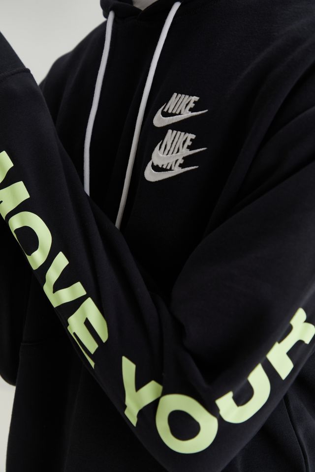 Nike Sportswear Logo Hoodie Graphic Sweatshirt #4