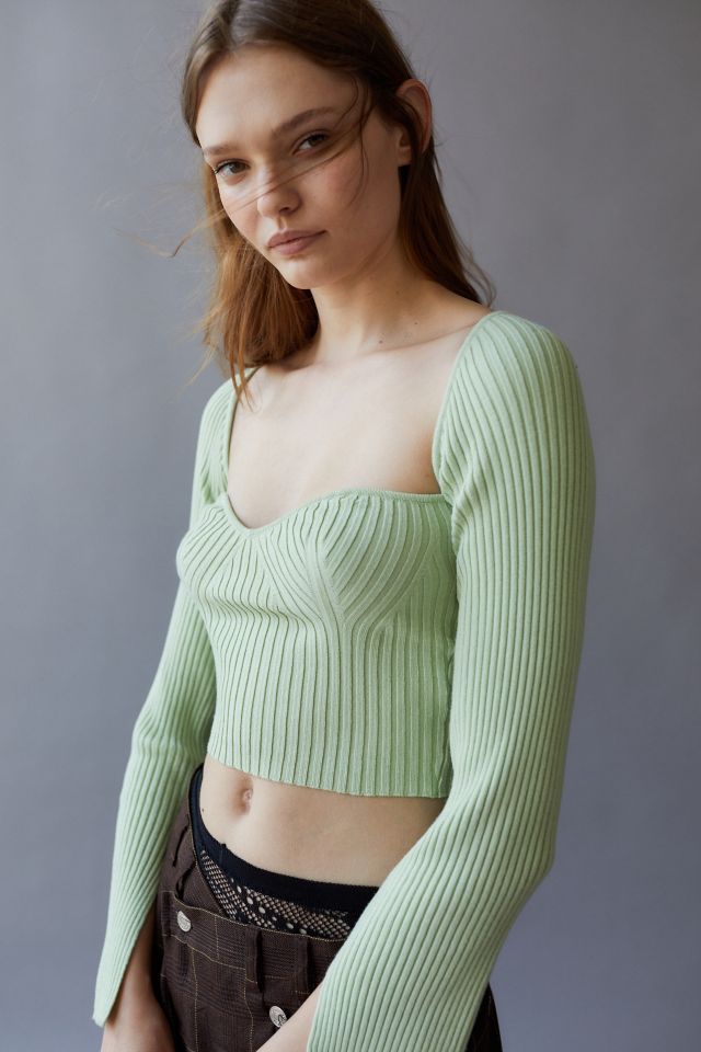 UO Juliet Portrait Neck Sweater | Urban Outfitters
