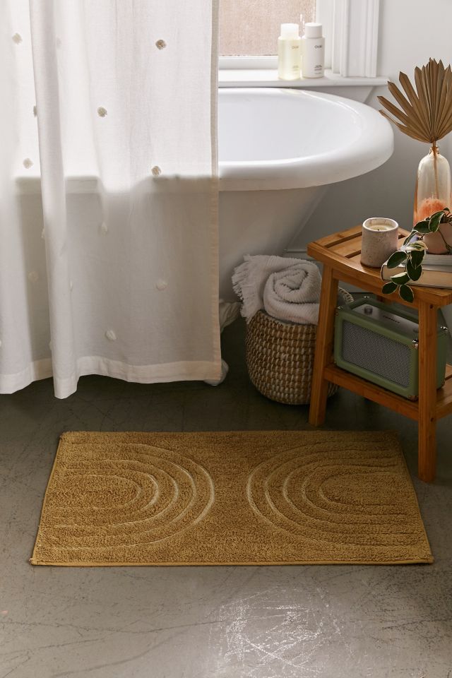 Modern Hilo Bath Mat #1