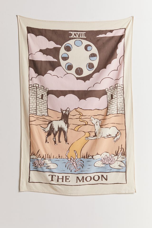 The Moon Tarot Tapestry