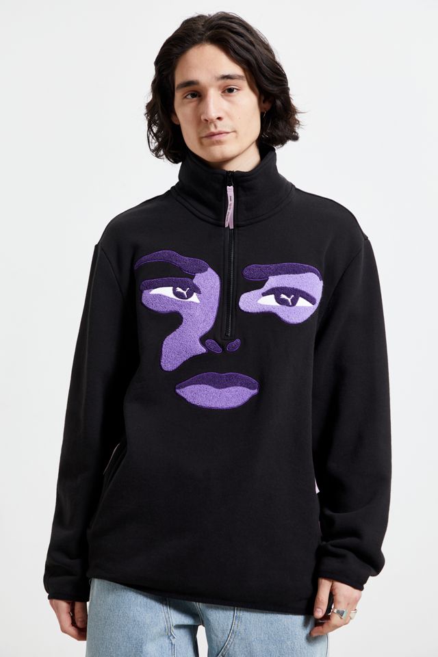Puma X KidSuper Studios Quarter-Zip Sweatshirt | Urban Outfitters