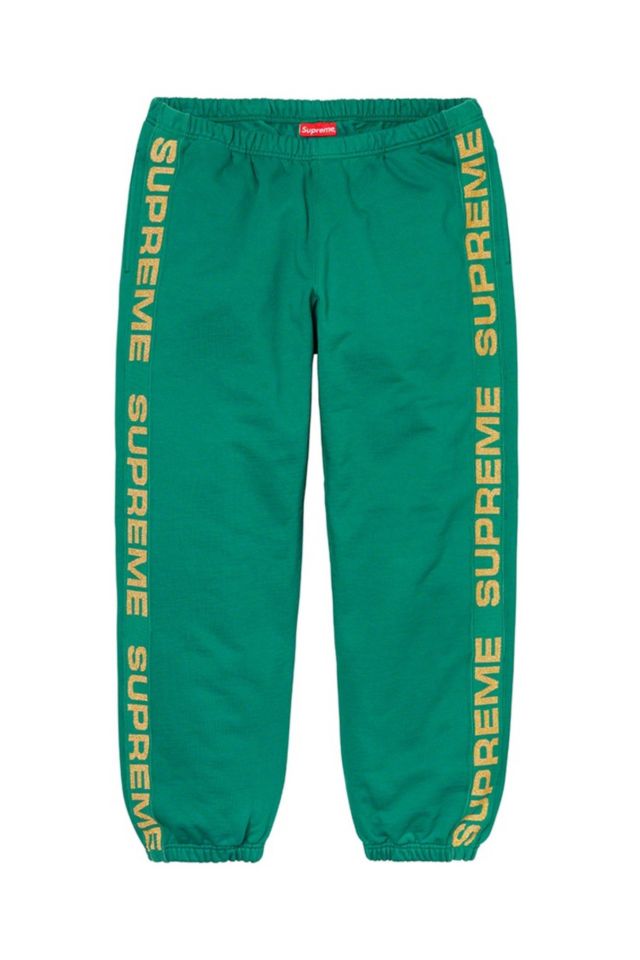 Supreme Digital Logo Track Pants (Yellow) – Deadstock DMV Store