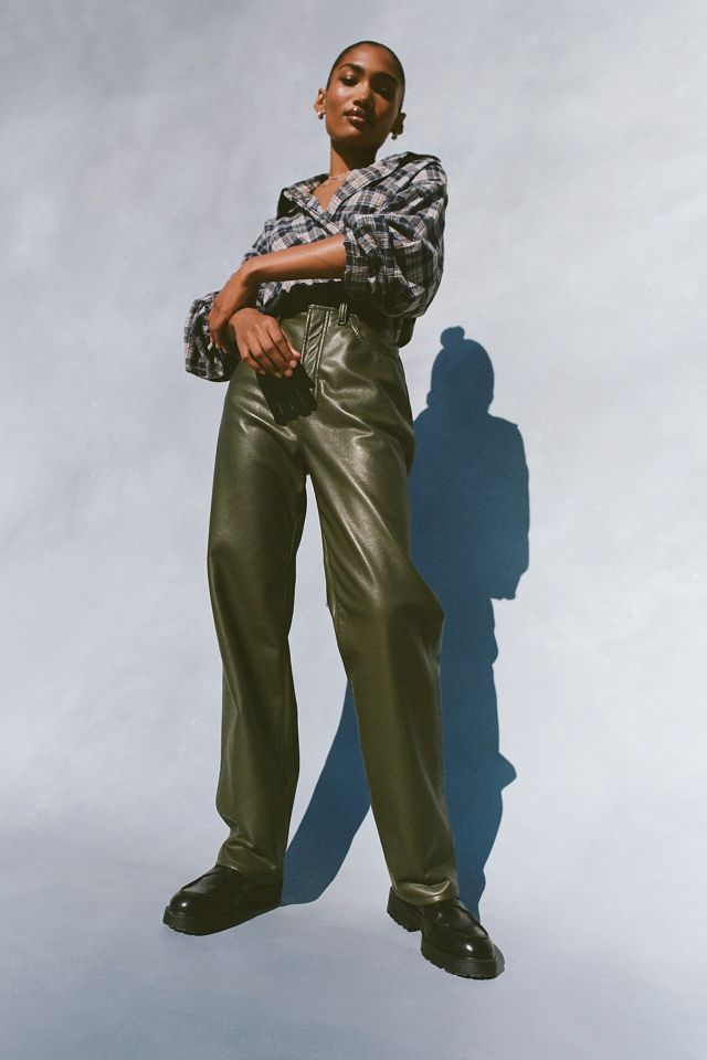 AGOLDE Recycled Leather ‘90s Pinch Waist Pant #2