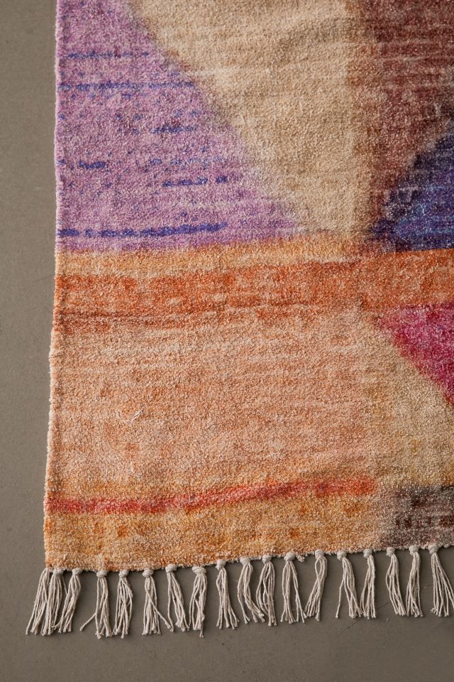 Kahun Printed Chenille Rug #5