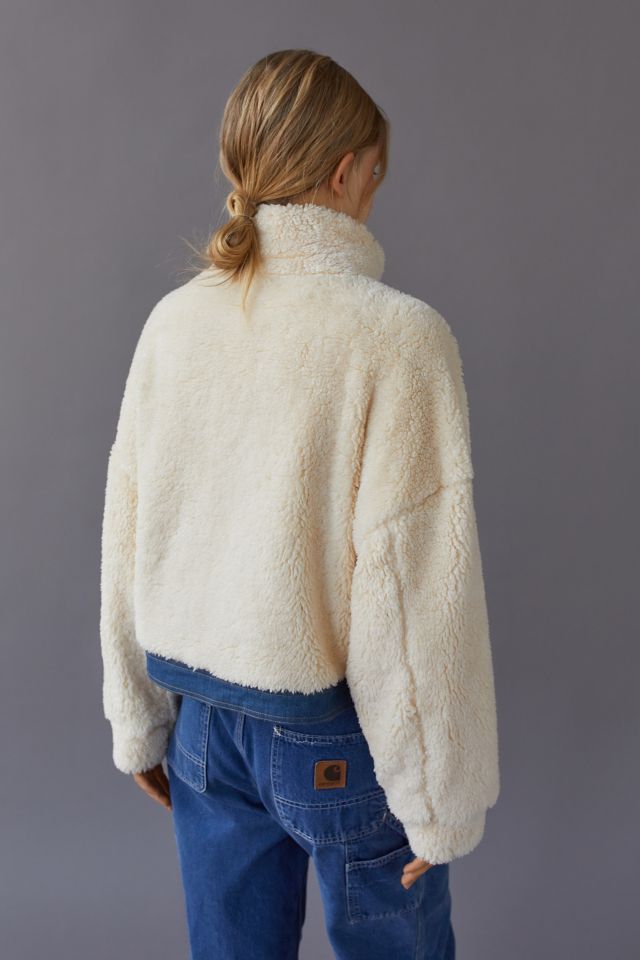 Sherpa jacket hot sale urban outfitters