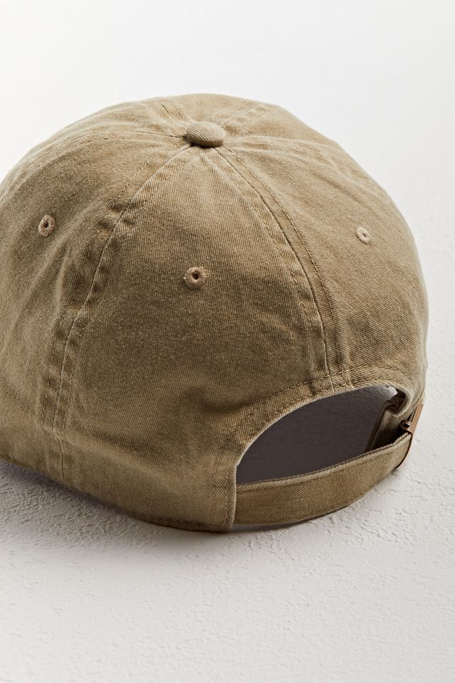 Mushroom Embroidered Washed Baseball Hat #3