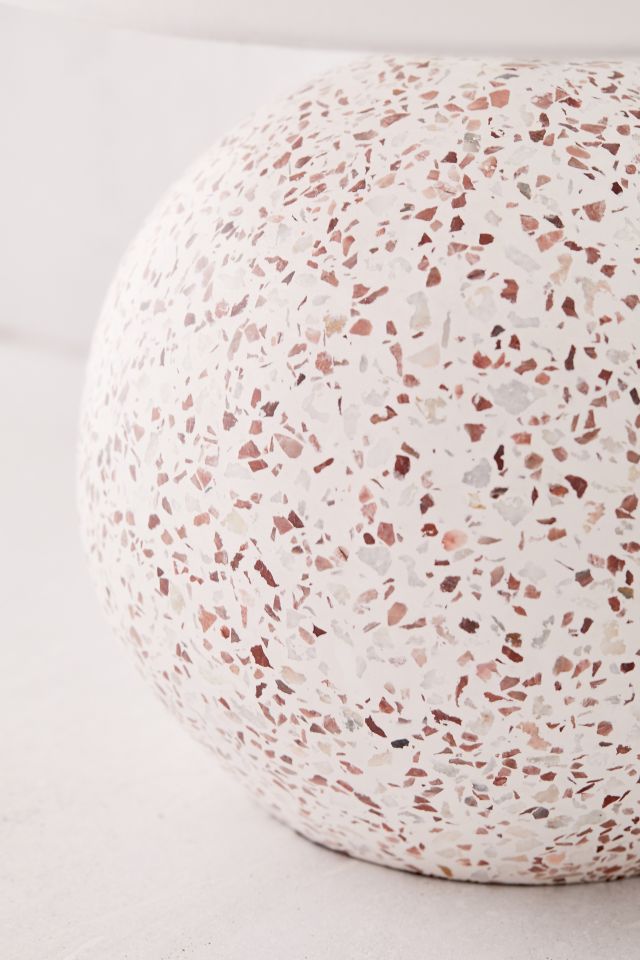 Round Terrazzo Table Lamp #3