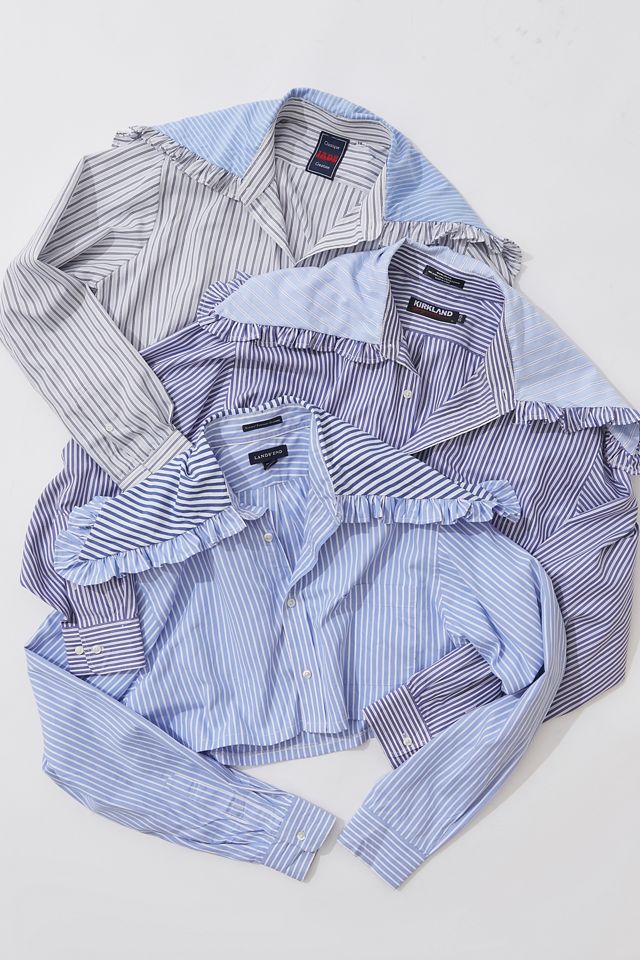 Urban Renewal Recycled Collared Cropped Shirt #5