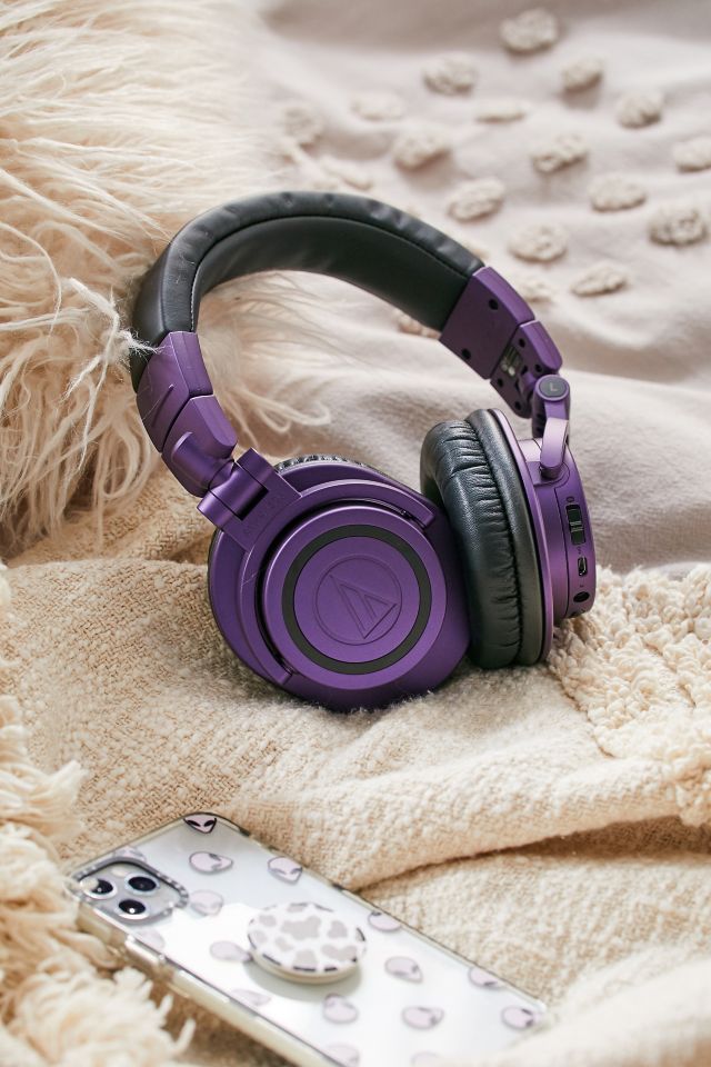 Audio technica best sale m50xbt purple