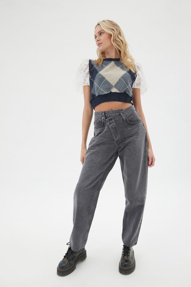 Criss Cross Upsized Jean in Wired – AGOLDE
