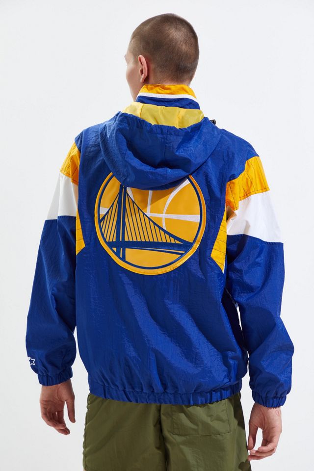 ウェア ballaholic STARTER Anorak Jacket Starter Golden State Warriors Anorak Jacket | Urban Outfitters
