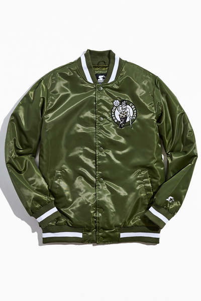 Starter Boston Celtics Varsity Jacket | Urban Outfitters Canada