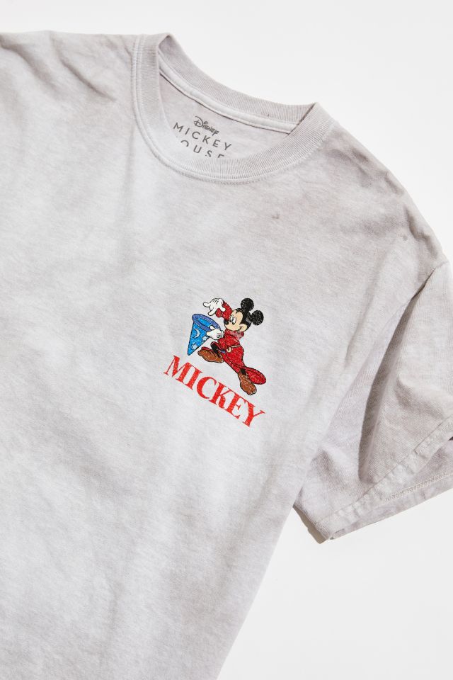 Disney Fantasia Mickey Mouse UO Exclusive Classic Tie-Dye Tee #1