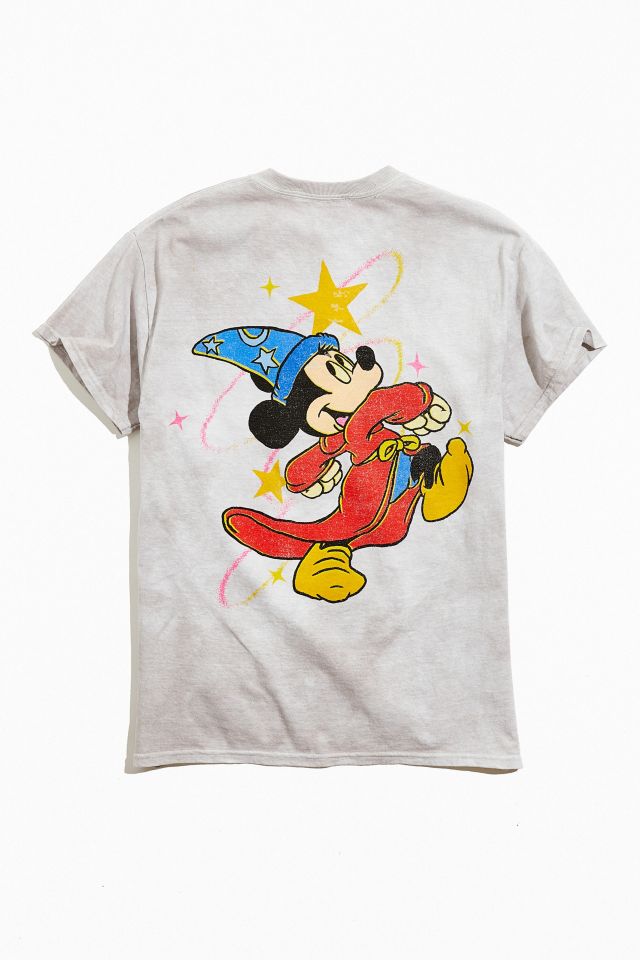 Disney Fantasia Mickey Mouse UO Exclusive Classic Tie-Dye Tee #3