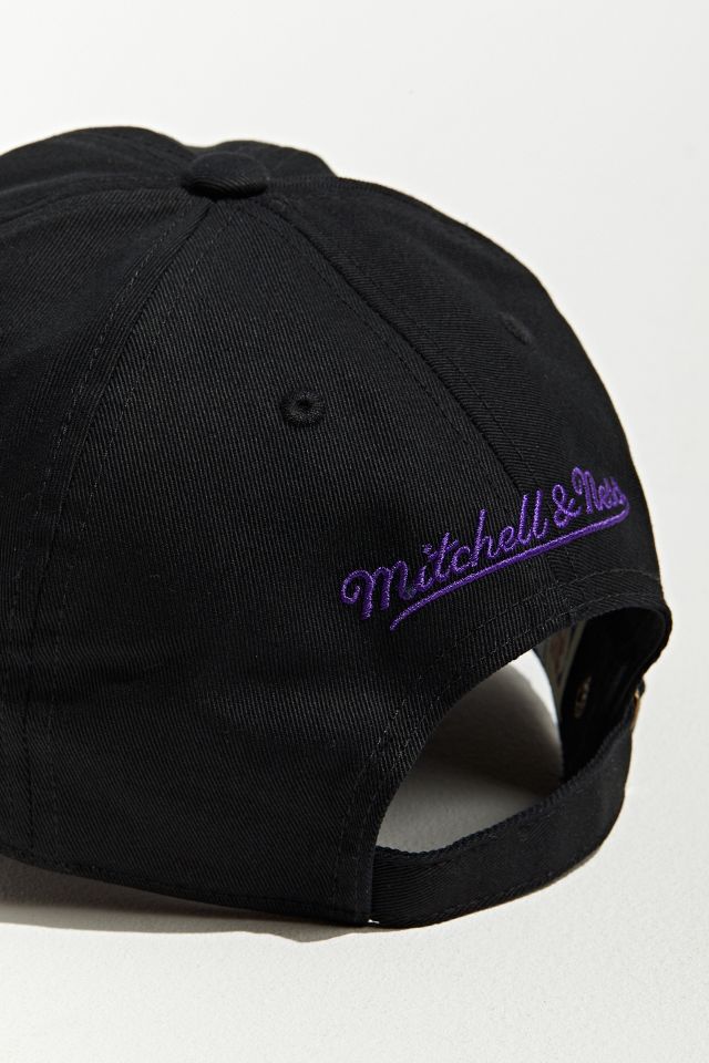 Mitchell & Ness Los Angeles Lakers Script Dad Hat #4
