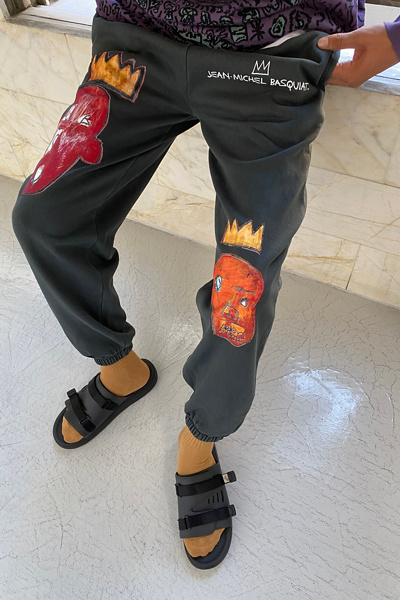 新品未使用タグ付きmosaic babylon basketball pants 59121327_001_b