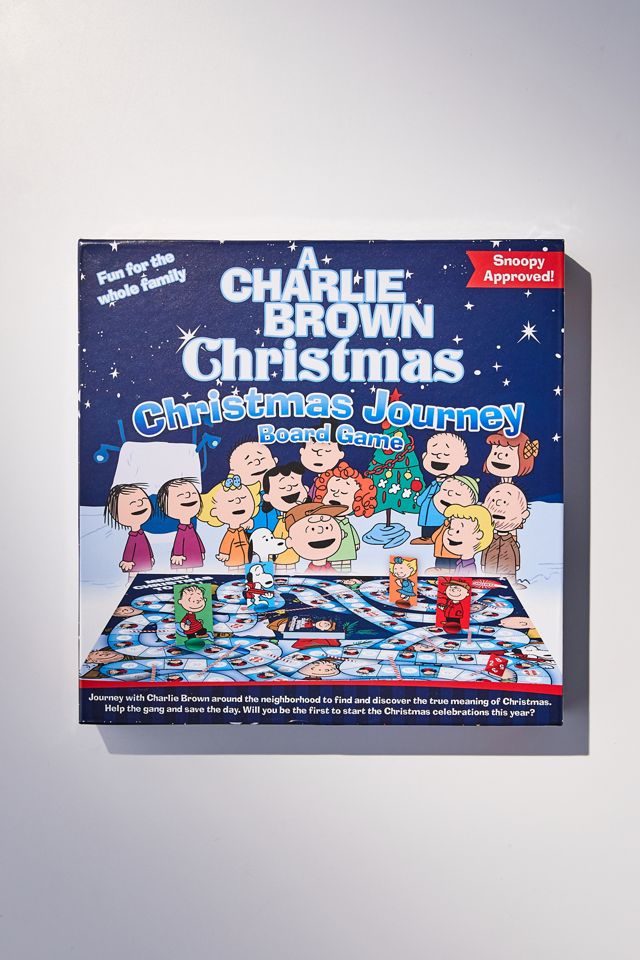 A Charlie Brown Christmas Journey Board Game Urban Outfitters Canada