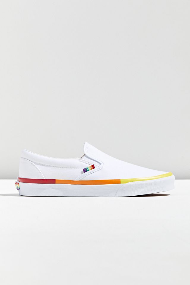 Vans Rainbow Classic Slip-On Sneaker | Urban Outfitters