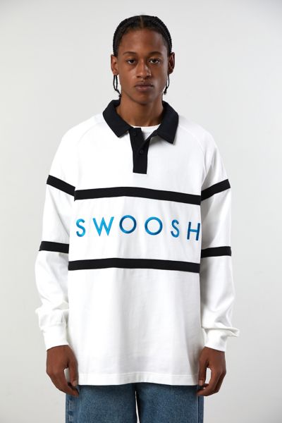 Nike Swoosh Rugby Shirt Urban Outfitters