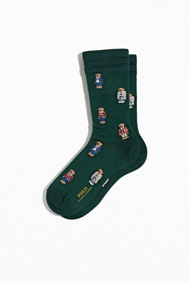 Polo Ralph Lauren Preppy Bear Slack Crew Sock 2-Pack  #1