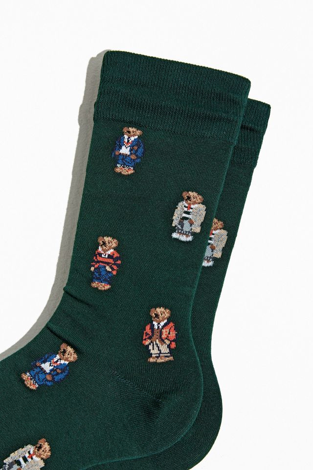 Polo Ralph Lauren Preppy Bear Slack Crew Sock 2-Pack  #2