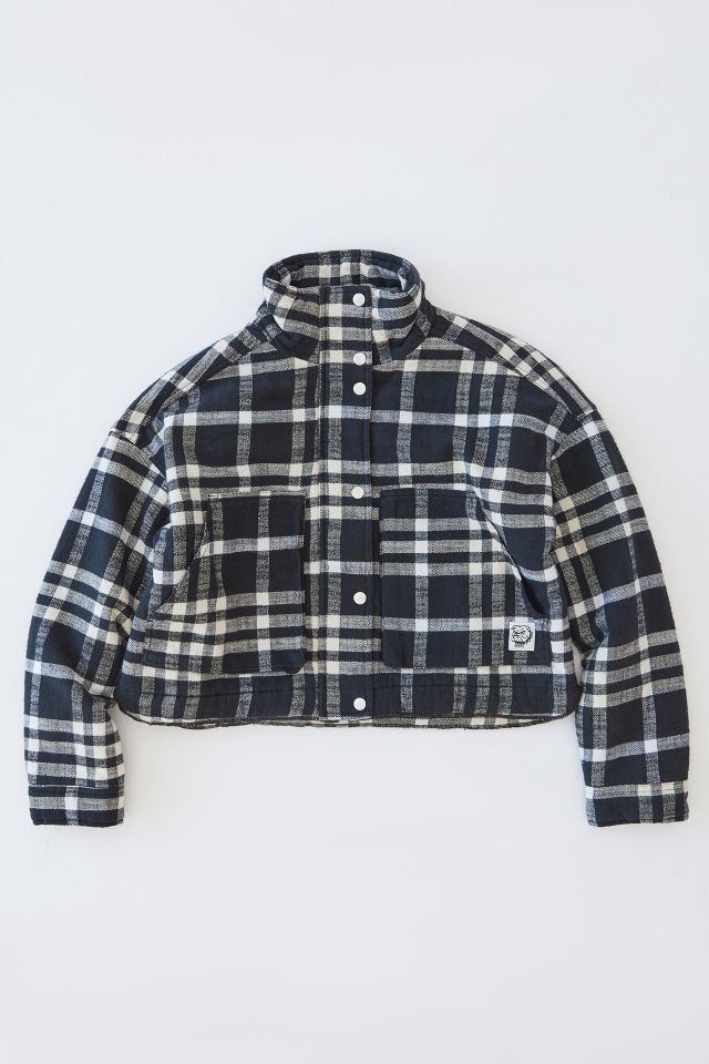 UO Skye Plaid Shirt Jacket #5