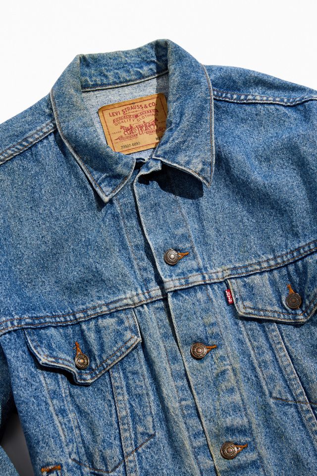 Urban Renewal Vintage Levi’s デニムジャケット Urban Renewal Vintage Levi's Trucker Jacket | Urban Outfitters
