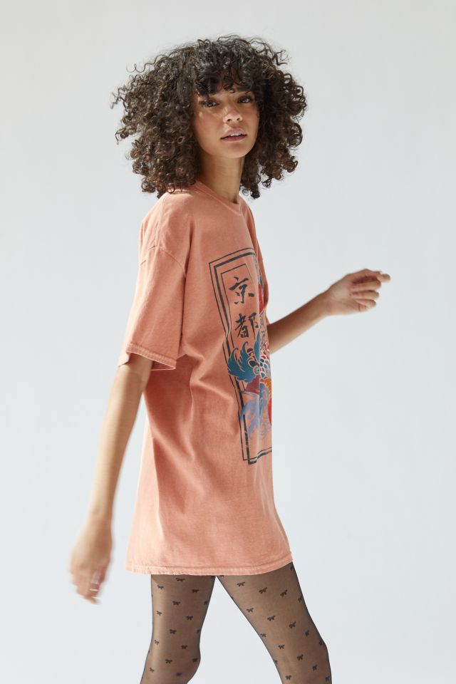 Beauty And Chaos Koi Fish Oversized Tee #2