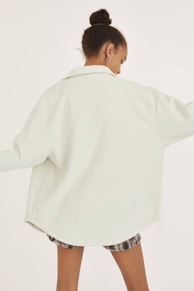 iets frans… Fleece Button-Down Shirt #1