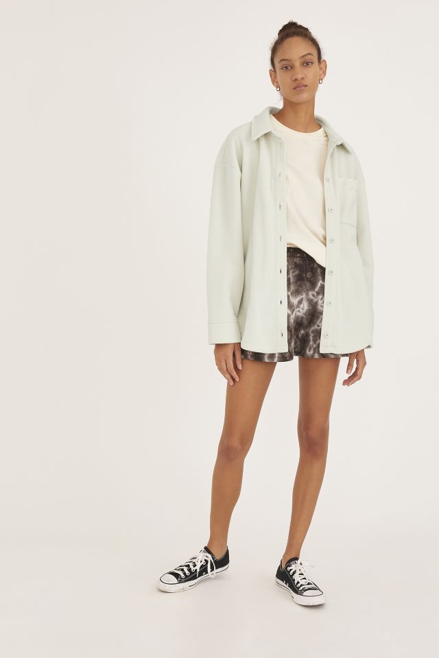 iets frans… Fleece Button-Down Shirt #2