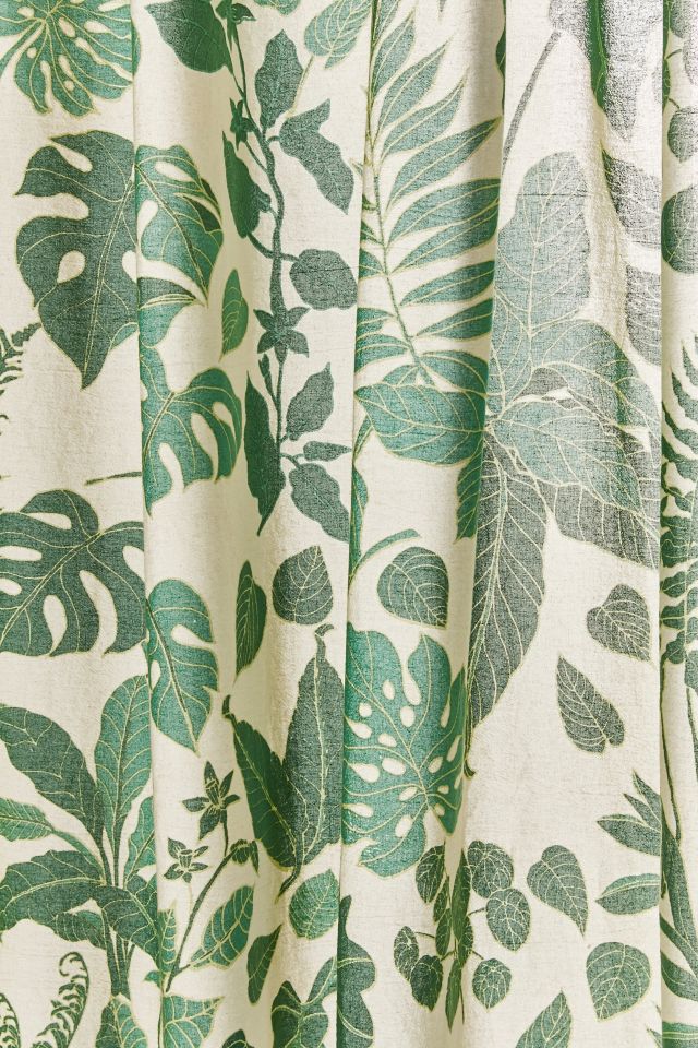 Allover Jungle Shower Curtain #1