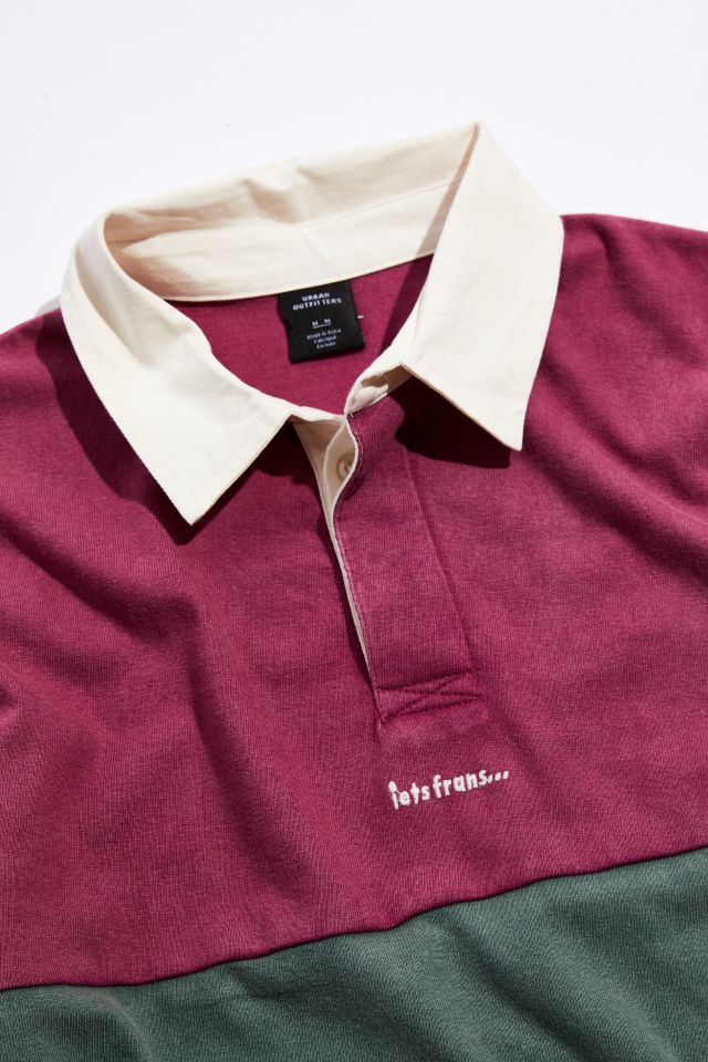 iets frans… Chandail de Rugby à Manches Longues et Blocs de Couleur #1