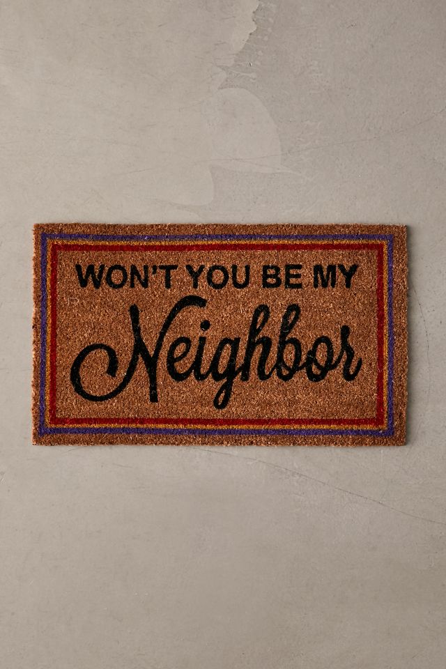 Mr. Rogers Doormat #1