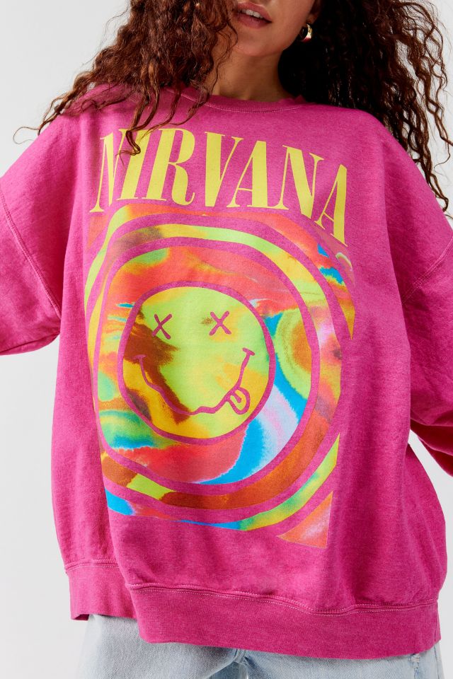 Nirvana best sale sweatshirt womens