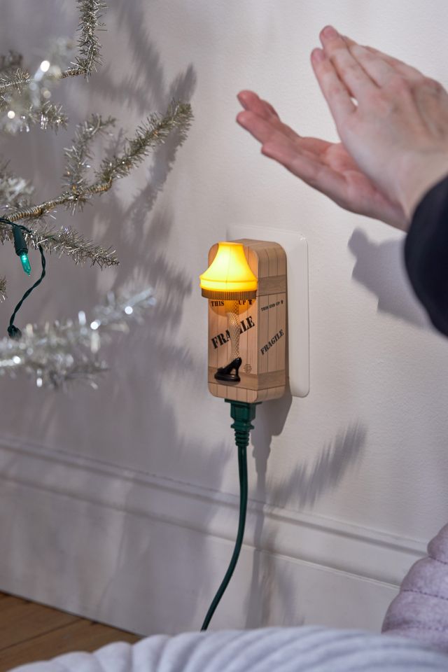 Clapper A Christmas Story Nightlight Leg Lamp, Says Movie Quotes