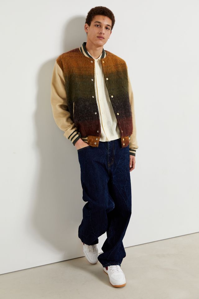 UO Ombre Wool Varsity Jacket #1